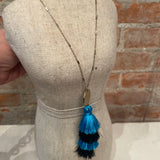 What's Hot - layered tassel necklace