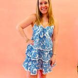 Simply Southern - Blue Vintage Sweetheart Dress