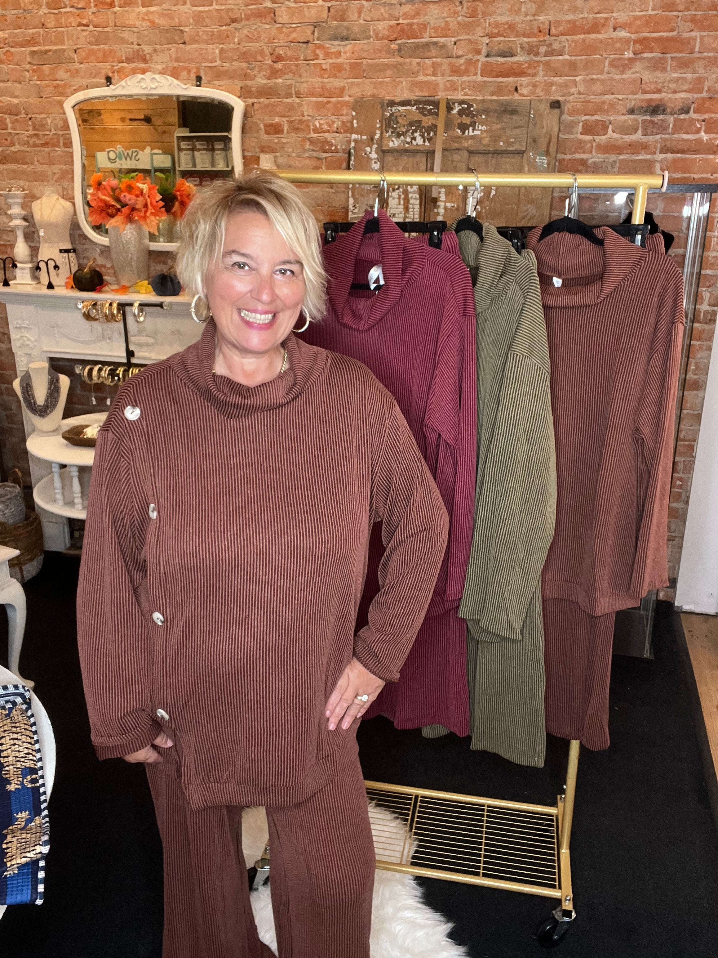 3 Colors of Ribbed Set