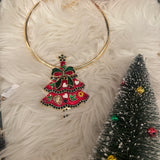 Holiday Fun Christmas Tree Choker
