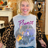 Mixed Fabric Band Tee