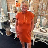Life Goes On Grommet Dress