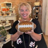 Rhinestone Football Purse