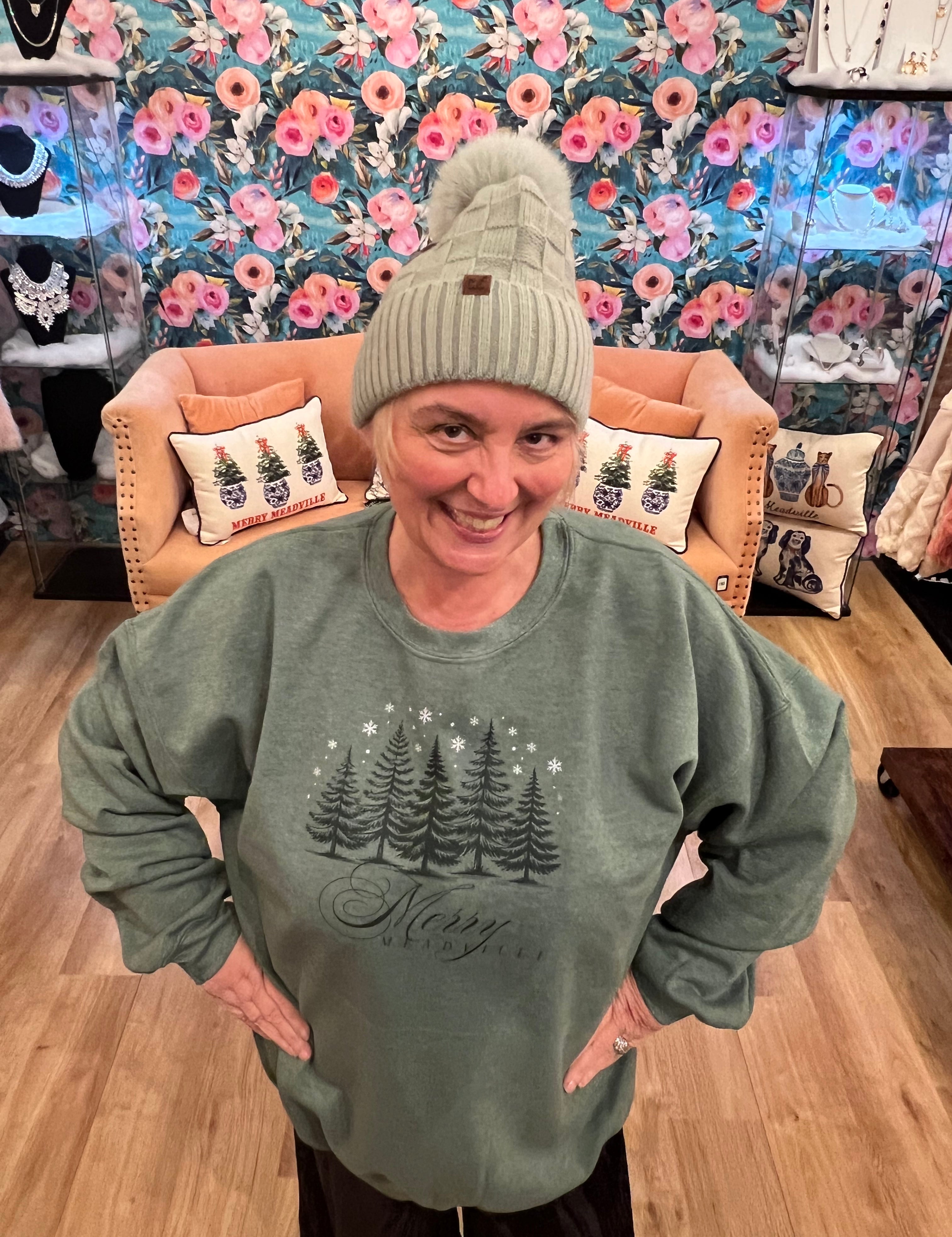 Merry Meadville Crew Sweatshirt