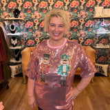 Sequin Nutcracker Party Shirt