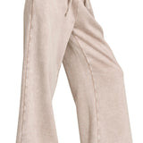 NEW Chic Casual Acid Wash Palazzo Pants