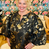 Queen Victoria Jacquard Dress