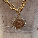 A Roman Coin Necklace