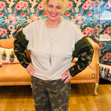 Pop Of Pink Camo Pants