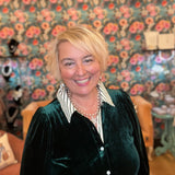 Bold Velvets Contrast Top