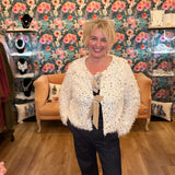 Sweet As Sin Textured Cardigan