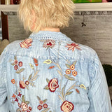 Alma Chambray Embroidered Shirt