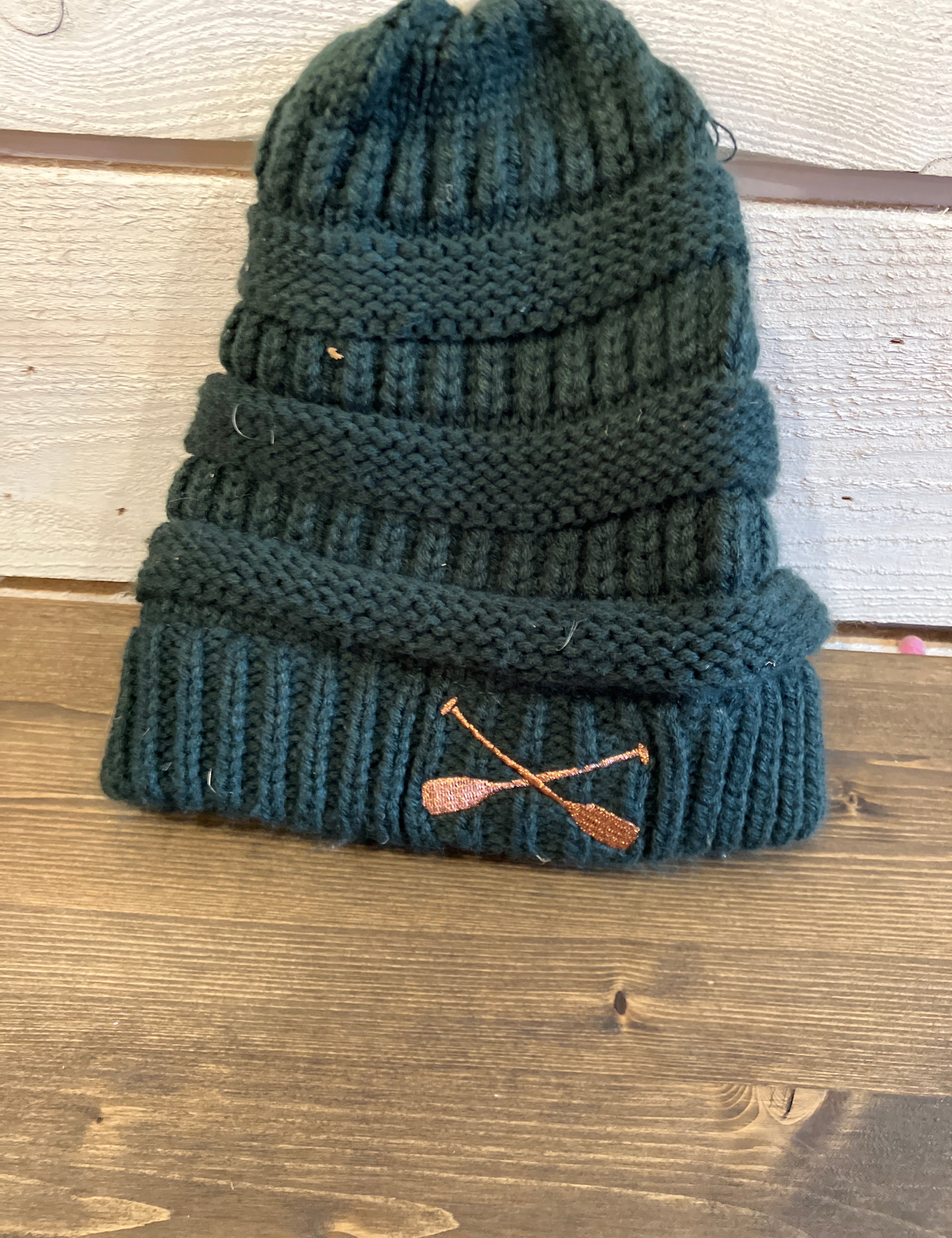 *Lake Girl - Evergreen Knit Beanie