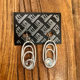 Classic Swirl Earrings by Jeff Lieb