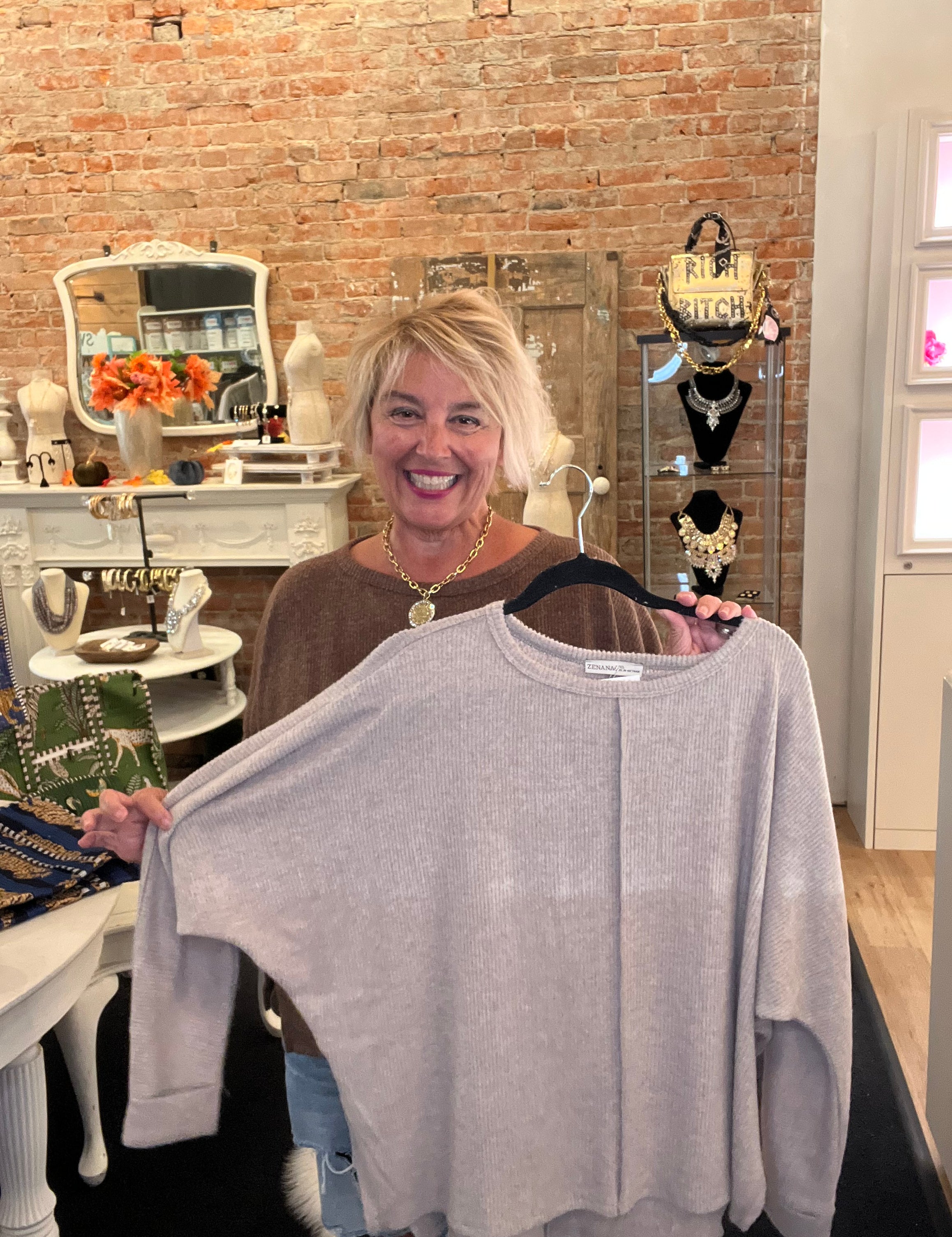 Soft Promise Ribbed Top
