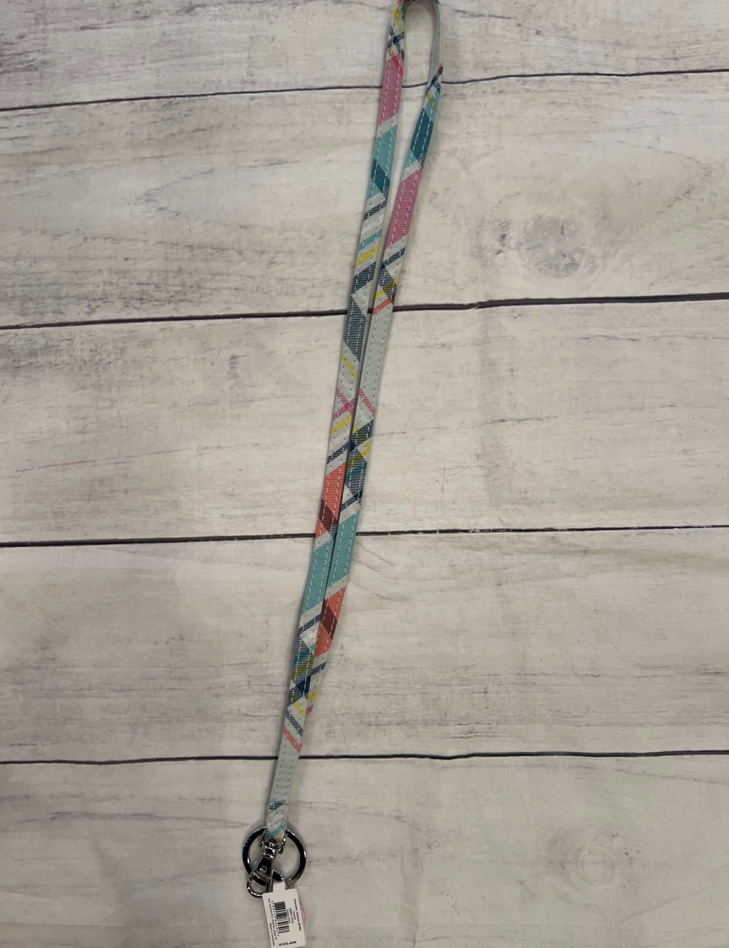 **Vera Bradley - Pastel Plaid Lanyard