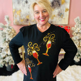 Berek - Festive Toasts Long Sleeve Top