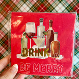 Holiday Bar Napkins