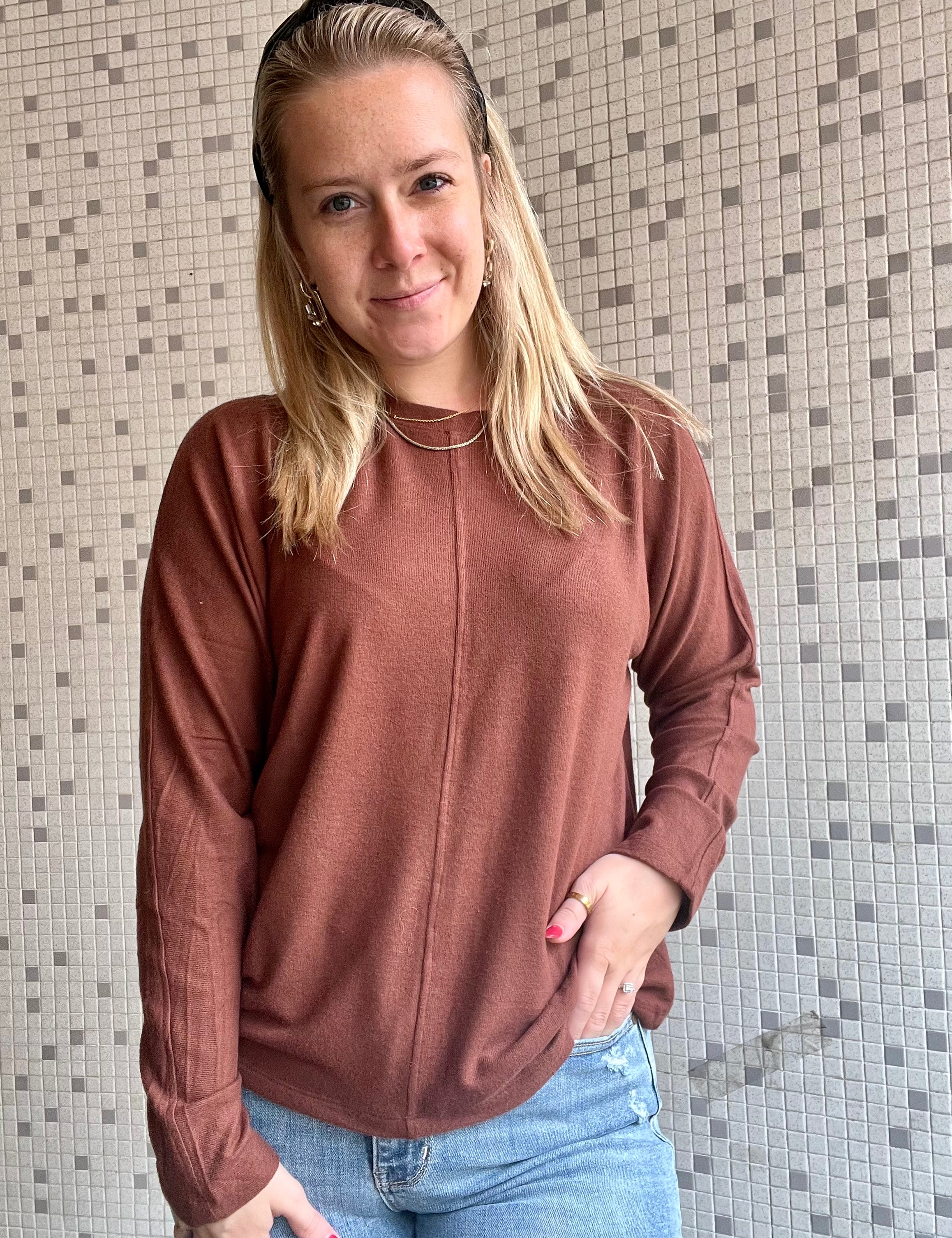 Coffee Lovers Pullover Top