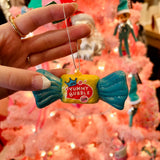 Glass Bubblegum Ornament