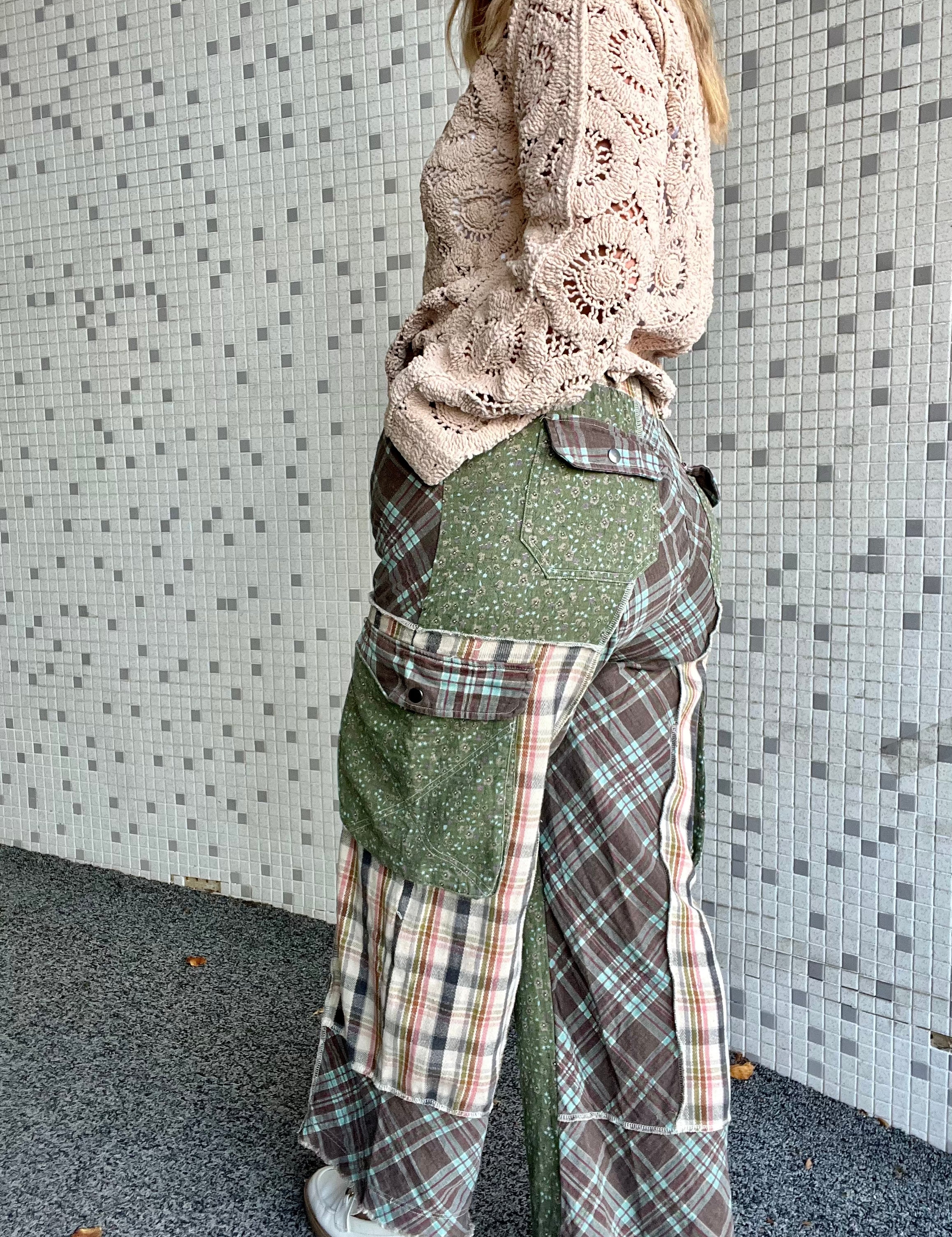 Old Town Road Patchwork Pants