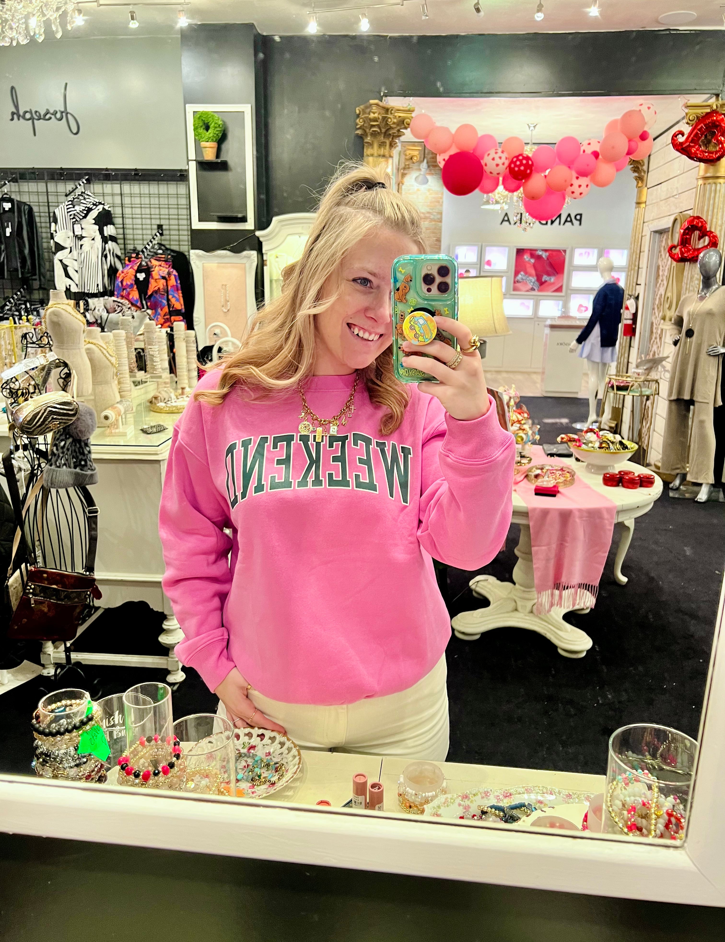 Weekend Graphic Sweatshirt