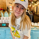 Lakegirl - Lemons Ringspun Short Sleeve Tee