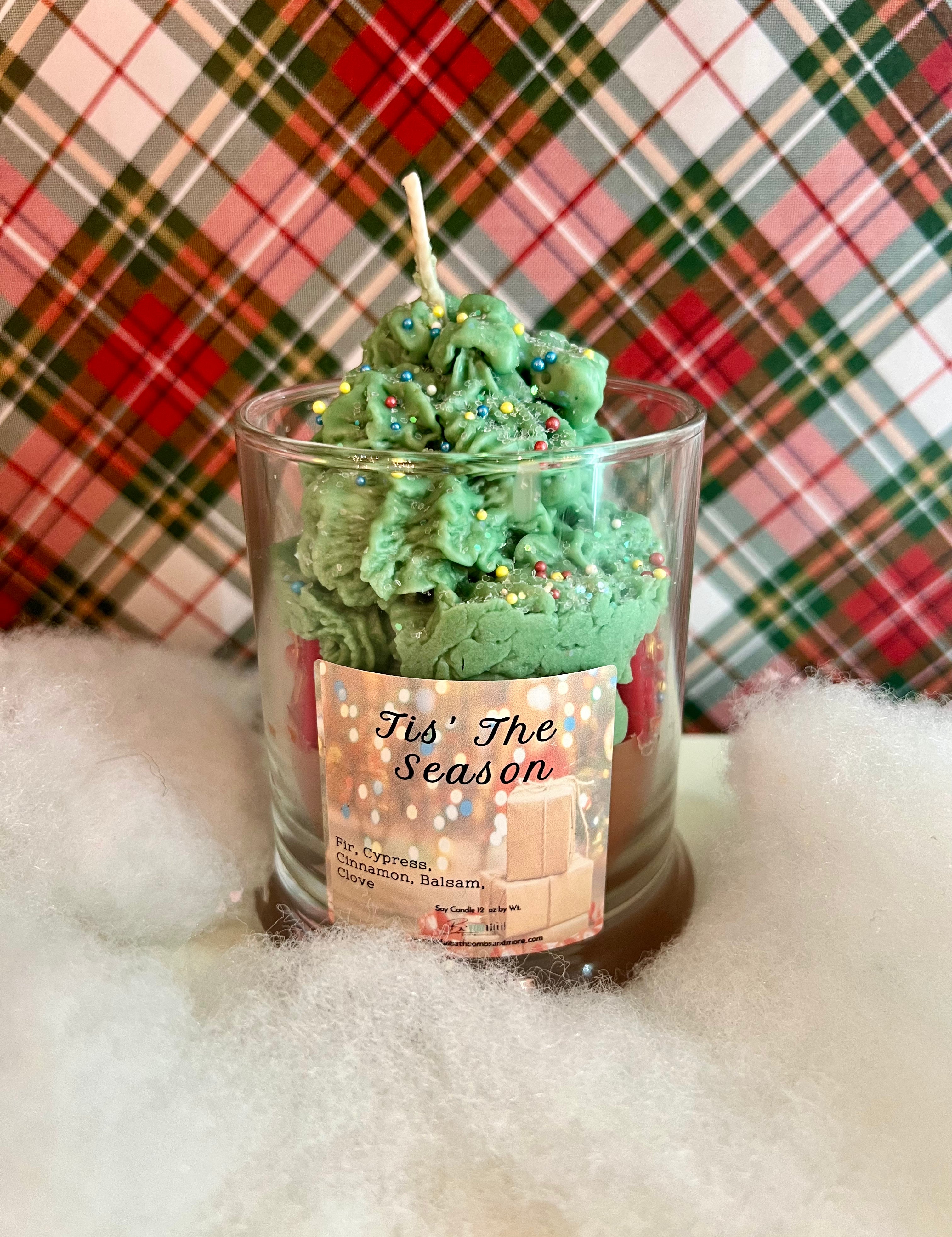 ’Tis The Season Dessert Candle