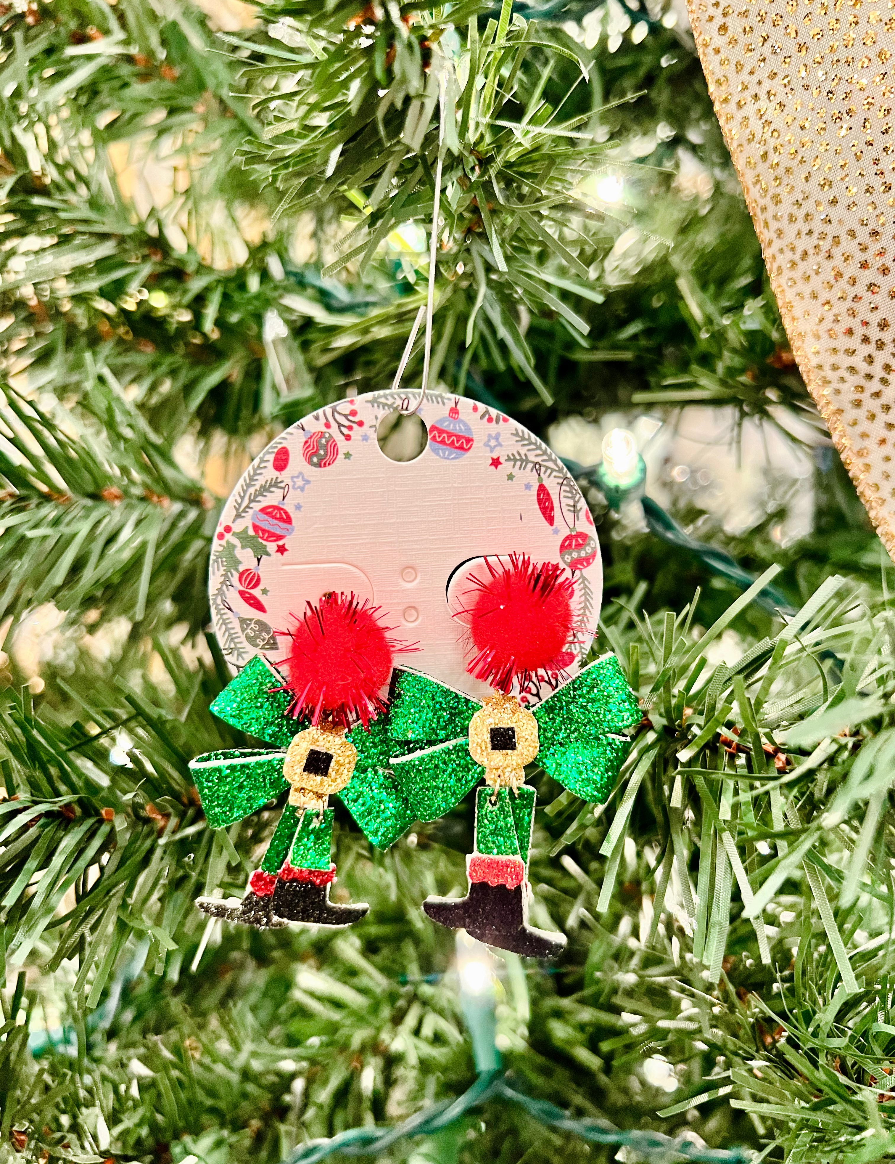 Elf Toes Bow Earring