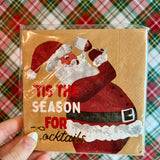 Holiday Bar Napkins