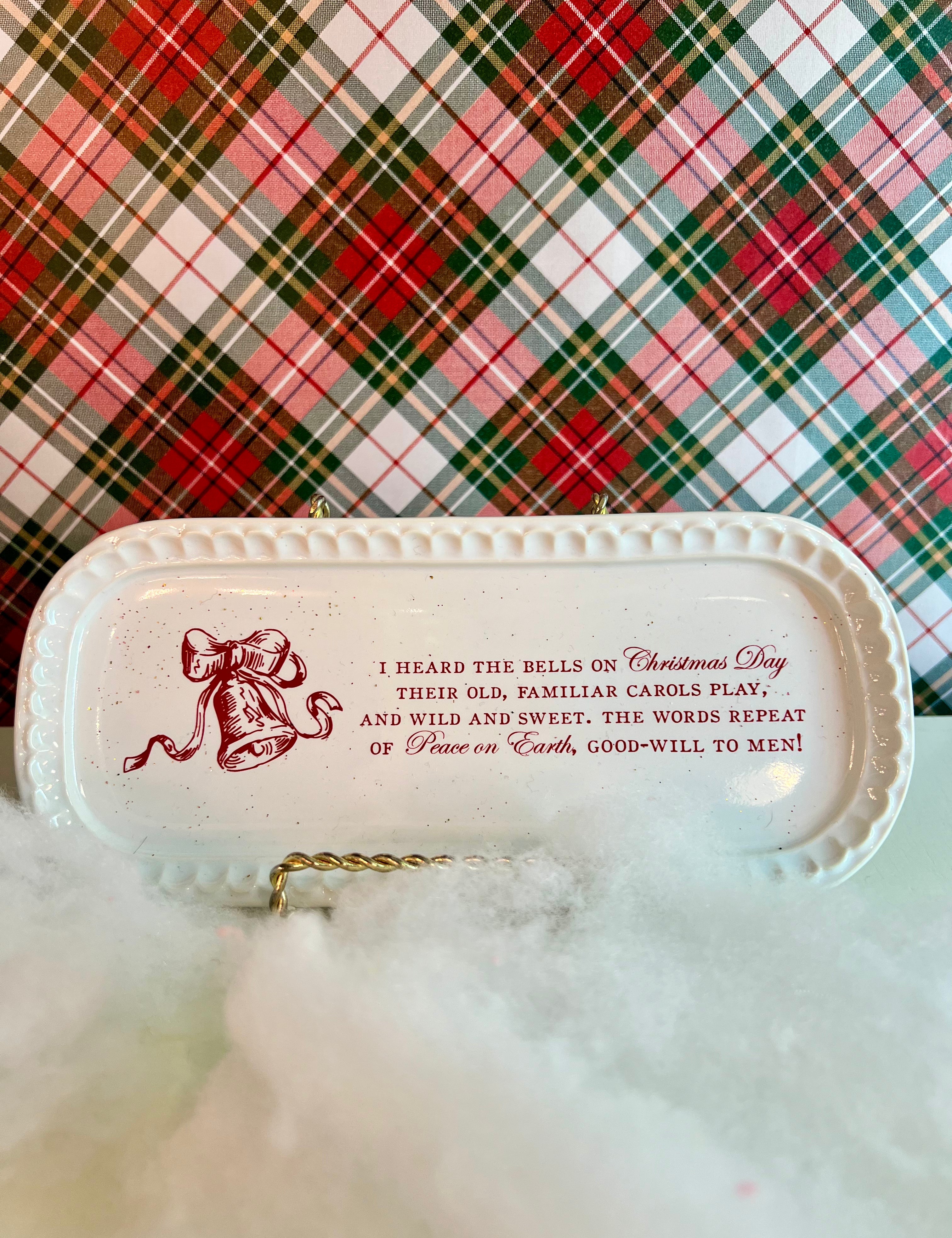 Christmas Toile Everything Plates