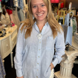 Martha's Vineyard Button Down Top