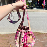 Tribal Bucket Crossbody Bag
