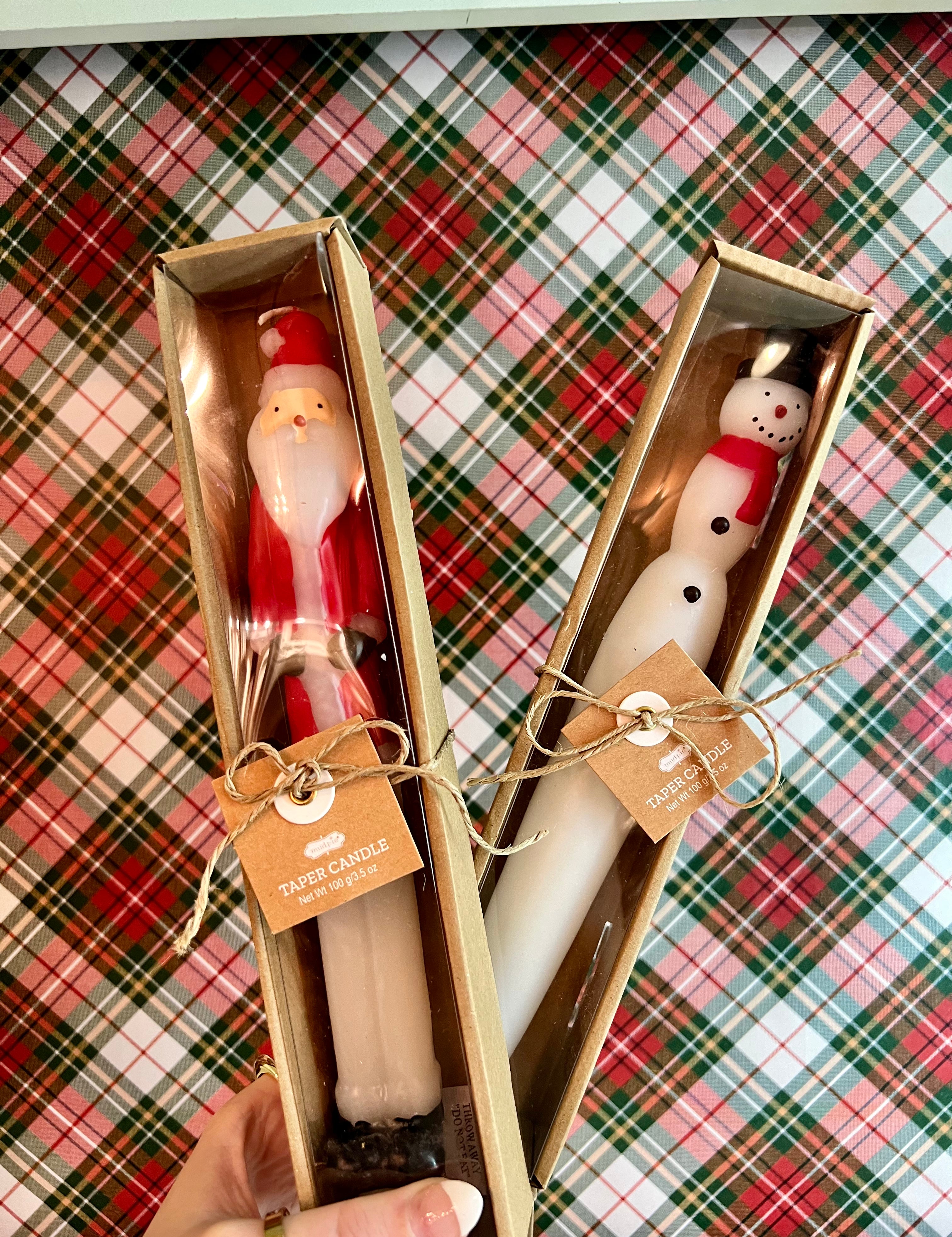 Christmas Figural Taper Candles