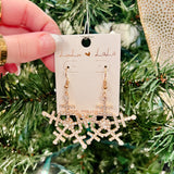 Unique Snowflake Earrings