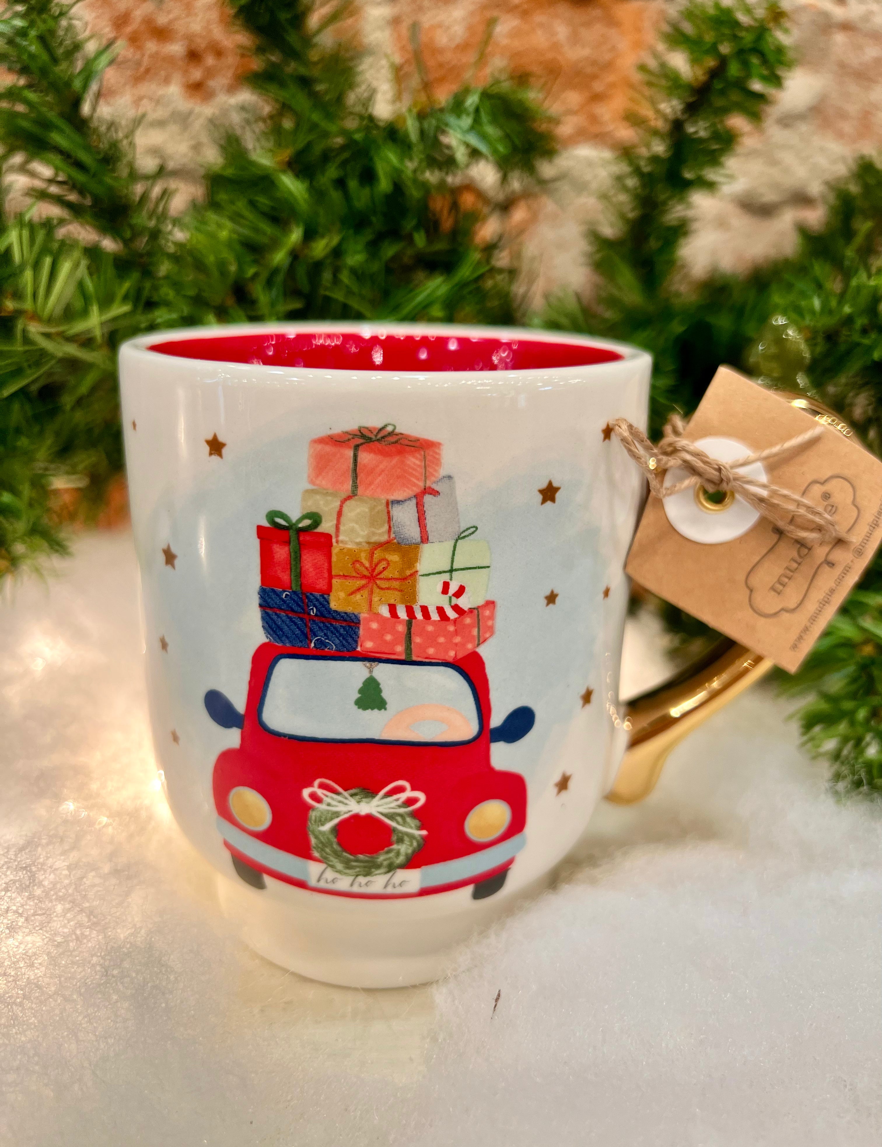 Pastel Holidays Pedestal Mugs