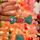 Glass Bubblegum Ornament
