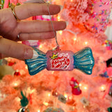 Glass Bubblegum Ornament