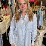 Martha's Vineyard Button Down Top
