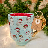 Pastel Holidays Pedestal Mugs