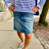 *Judy Blue - The Rue Denim Skirt