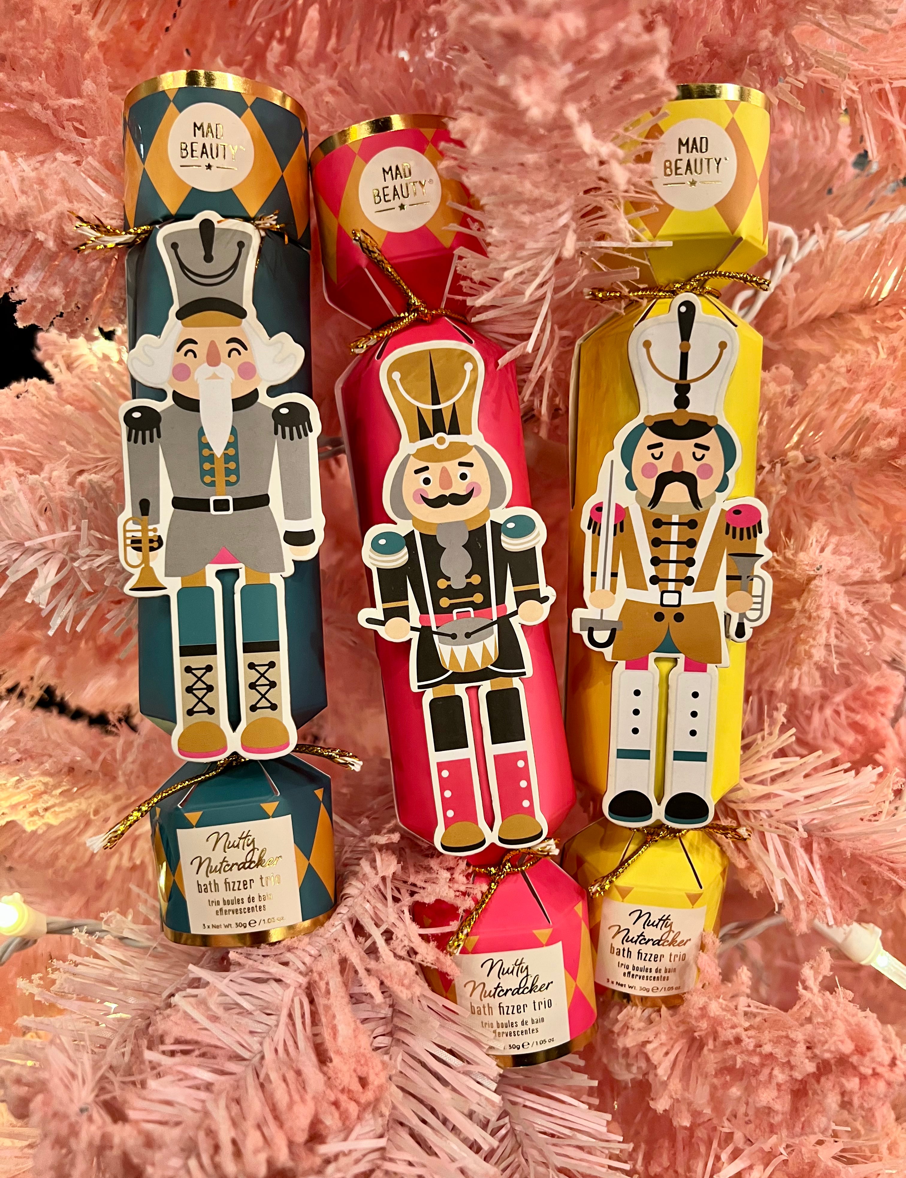 Nutty Nutcracker Bath Fizzers