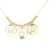 Mom CZ Embellished Necklace