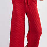 Cardinal Hope Quilted Pants