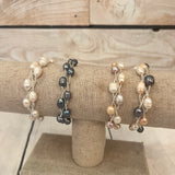 Magnetic Fresh Water Pearl Bracelet