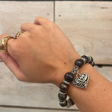 Fresh Water Pearl Heart Bracelet