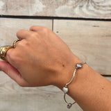 Wavy Fresh Water Pearl Bracelet