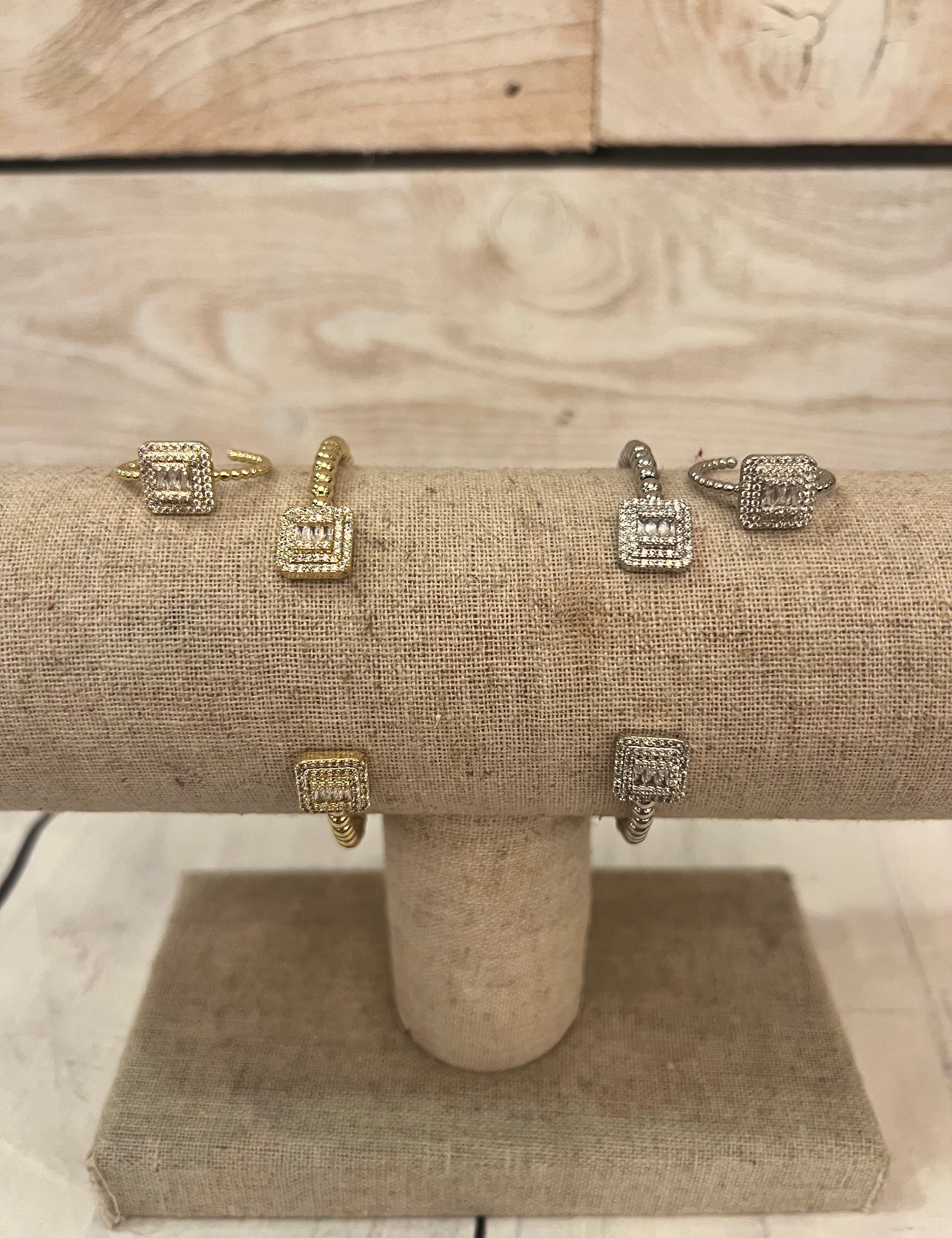 Adjustable Ring & Bracelet Set
