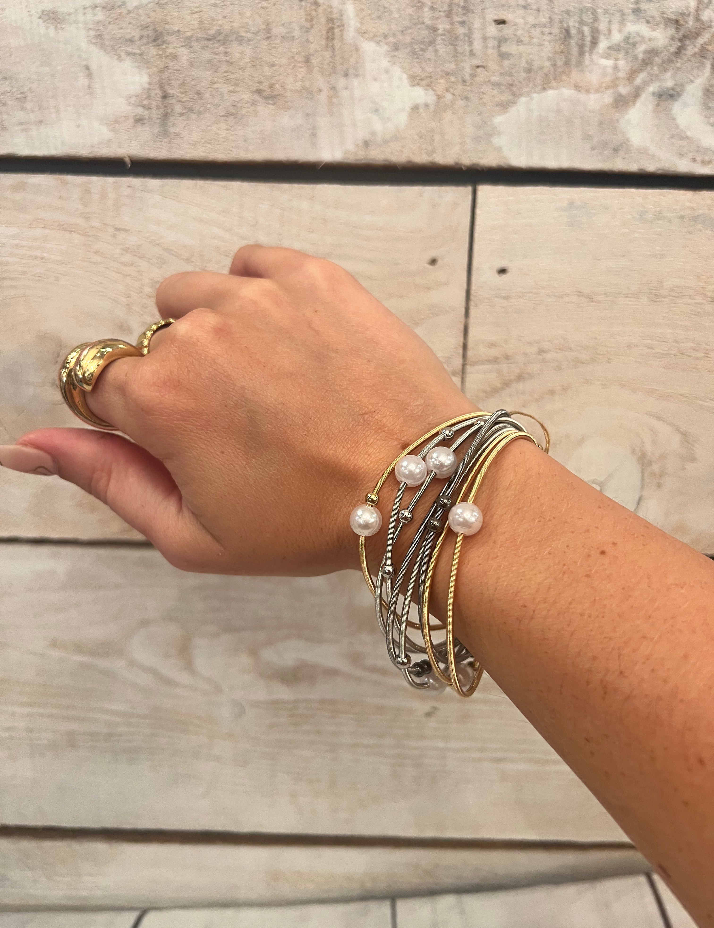Pearl Strands Bracelet
