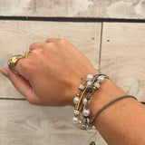 Pretty Pearl Rhinestone Bracelet